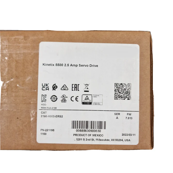 Новый сервопривод Allen Bradley 2198-H003-ERS2 Kinetix 5500 2,5 Ампер В наличии