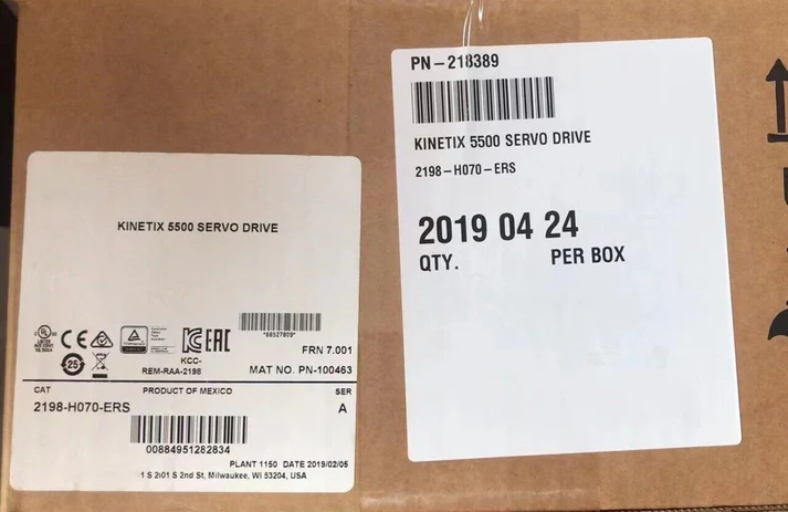 Новый Allen Bradley 2198-H070-ERS KINETIX 5500 SERVO DRIVE На складе
