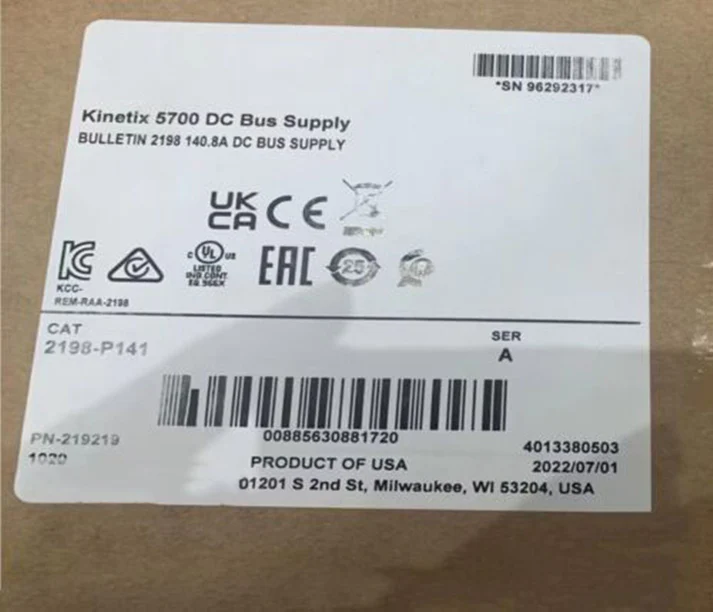 Новый сервопривод Allen Bradley 2198-P141