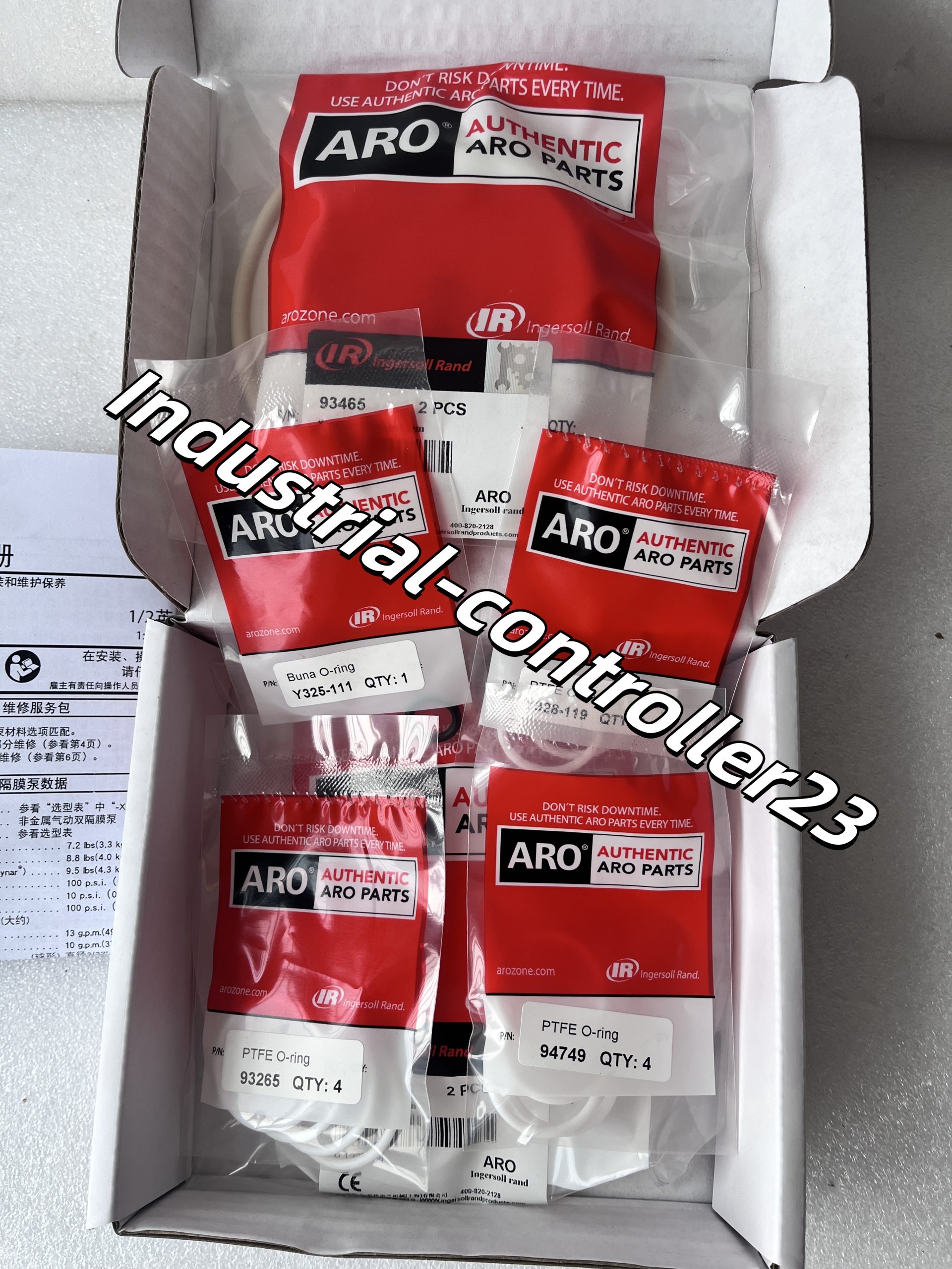 Сервисный комплект ARO 637140-ST для диафрагменных насосов Ingersoll Rand