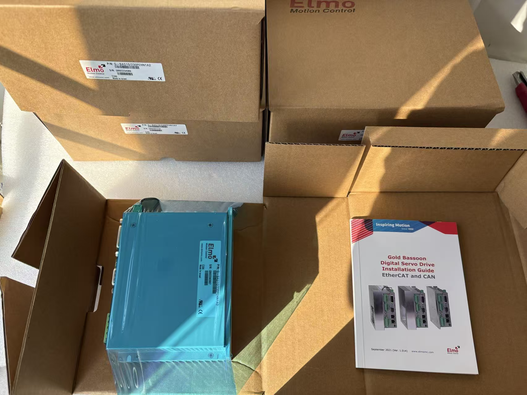 Сервопривод ELMO G-DCWHI20/100EES, новый, в оригинальной коробке, гарантия один год.