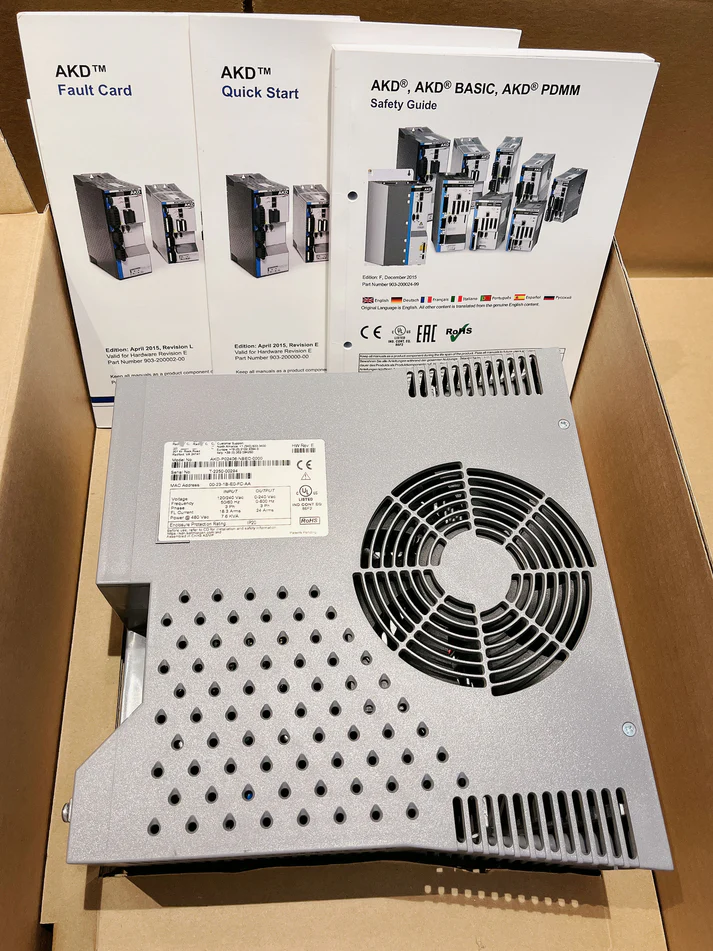 Новый сервопривод Kollmorgen AKD-P02406-NBEC-0000
