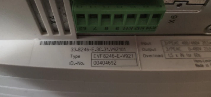 Высокопроизводительный многоосевой сервопривод Lenze EVF8246-E-V921.