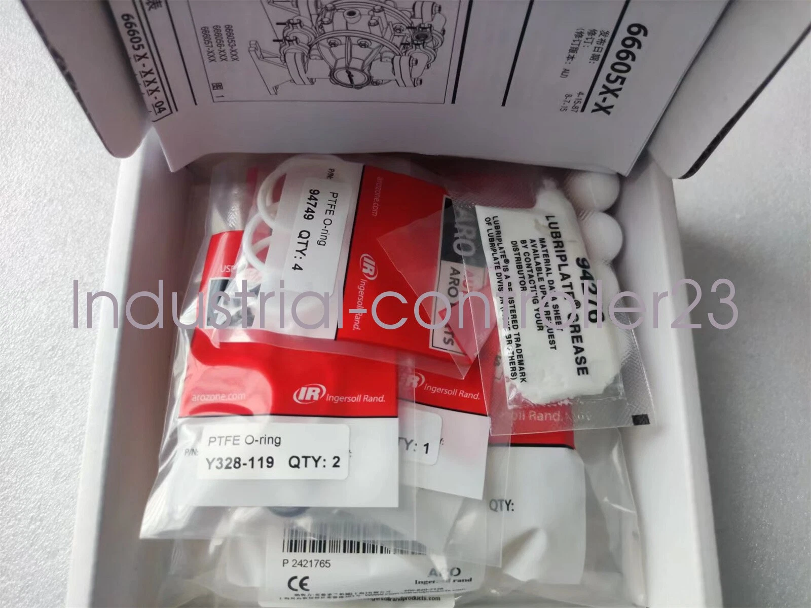 Сервисный комплект ARO 637140-44 для диафрагменных насосов Ingersoll Rand