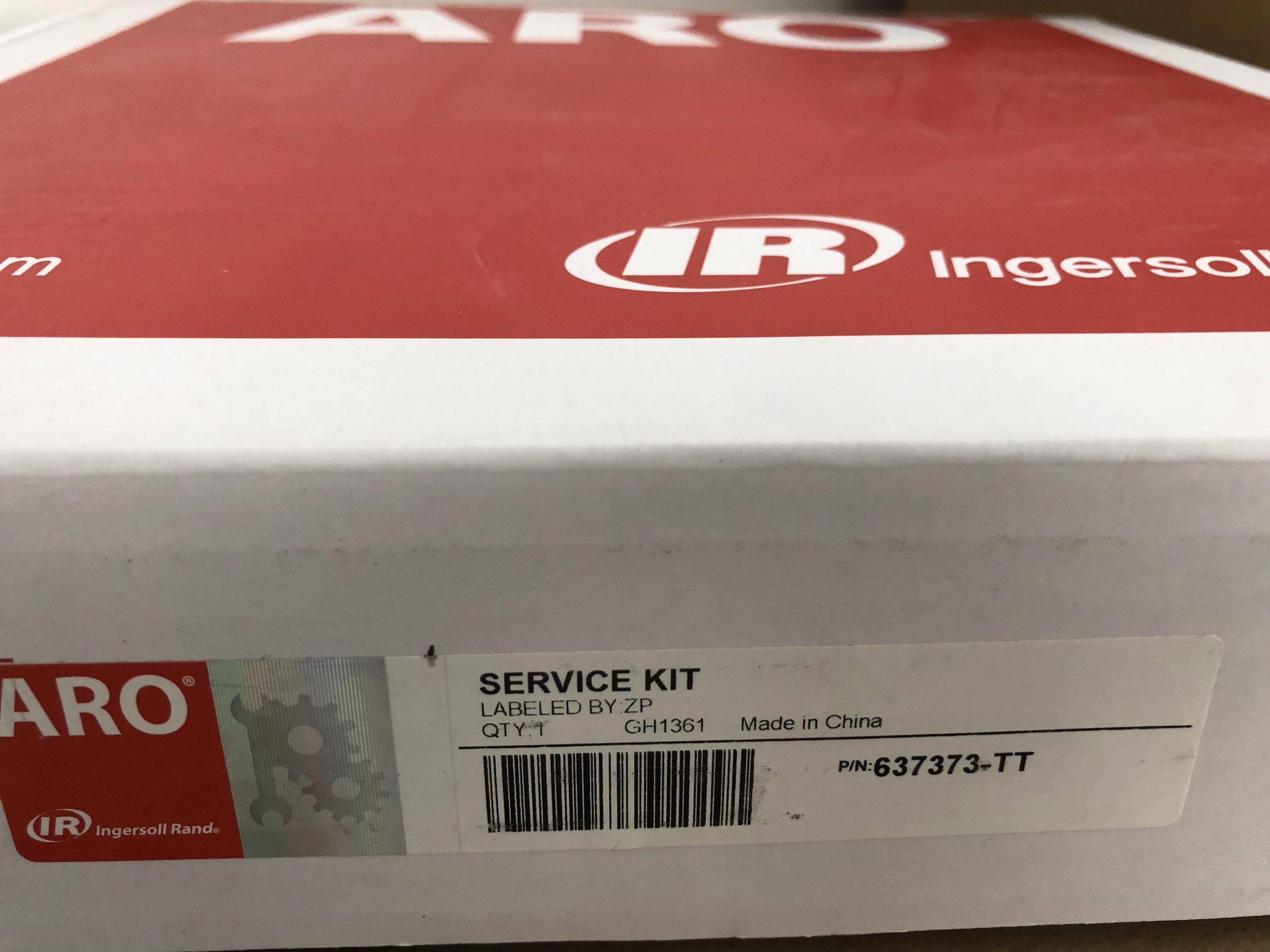 Сервисный комплект ARO 637373-TT для диафрагменных насосов Ingersoll Rand