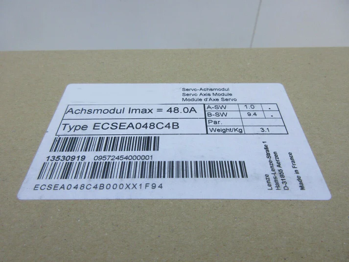 Высокопроизводительный многоосевой сервопривод Lenze ECSEA048C4B.