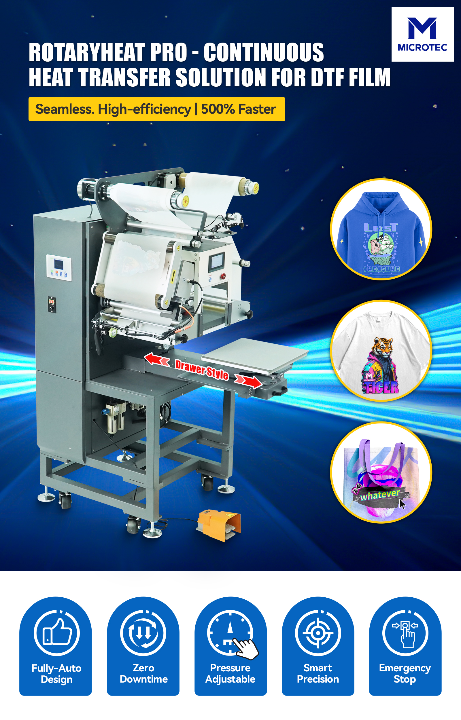 Auto Heat Press Machine for DTF Printing (4)