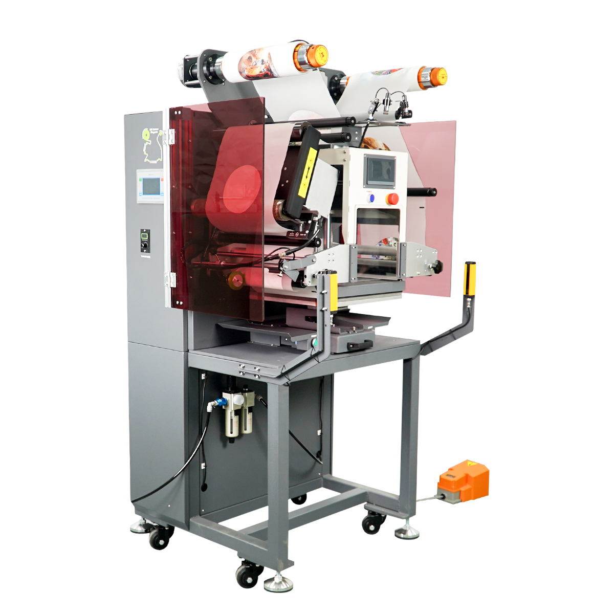 XK-38 Rotaryheat Pro – Ротационное решение для непрерывного термопереноса DTF-плёнки 38×38 см