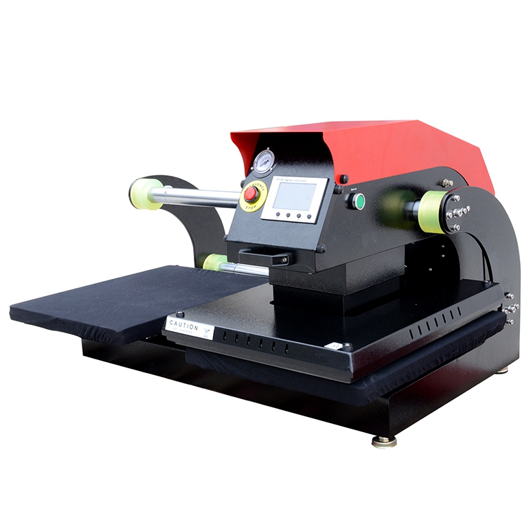 APDS Pneumatic Double Station Heat Press — профессиональный термопресс с двойной рабочей станцией