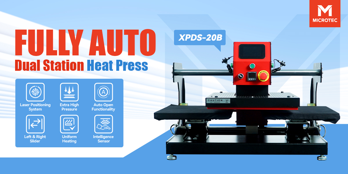XPDS-20B Automatic Dual Station Heat Press (6)