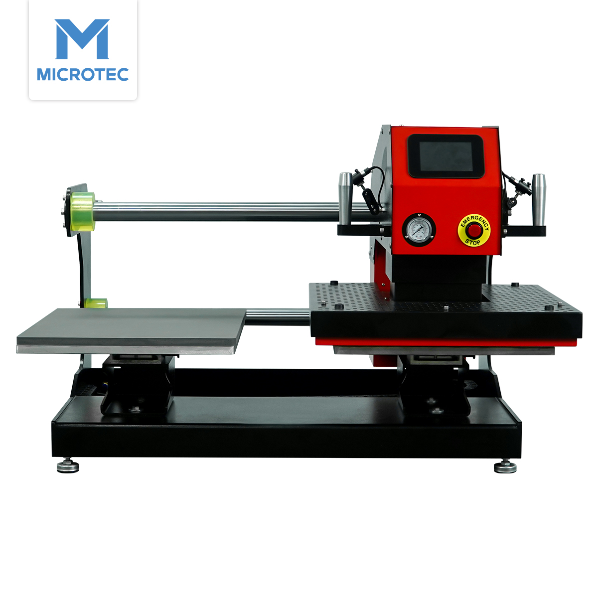 XPDS-20M Двухстанционный Ручной Термопресс 40×50 см — Профессиональное Оборудование Microtec для Высокопроизводительной Термопечати