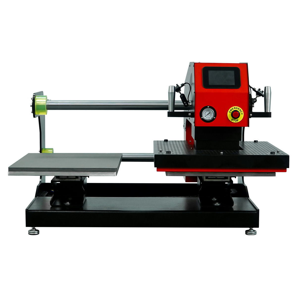 XPDS‑20M Ручной двухстанционный термопресс с системой защиты от защемления – 16″×20″ (40×50 см)