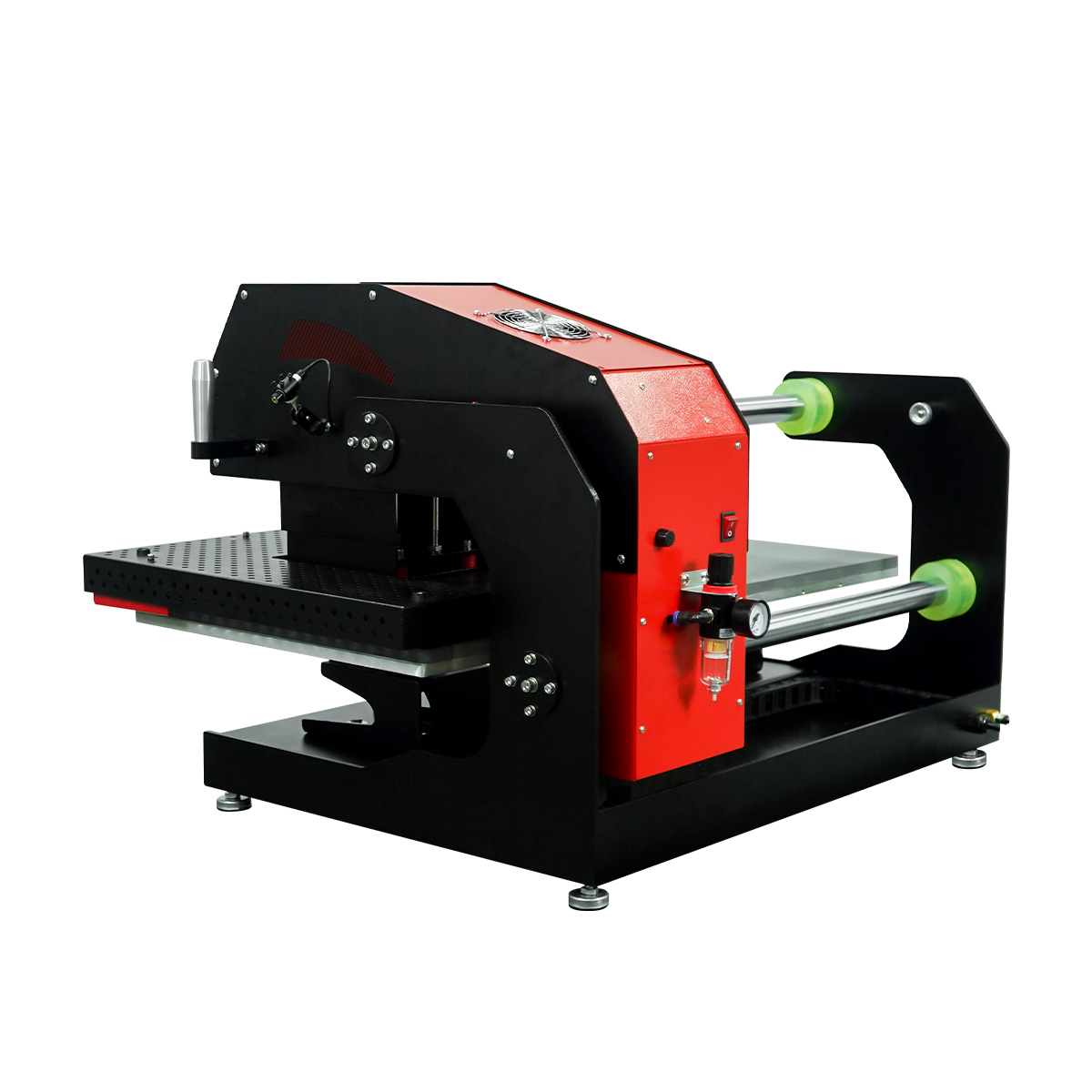 XPDS‑20M Ручной двухстанционный термопресс с системой защиты от защемления – 16″×20″ (40×50 см)