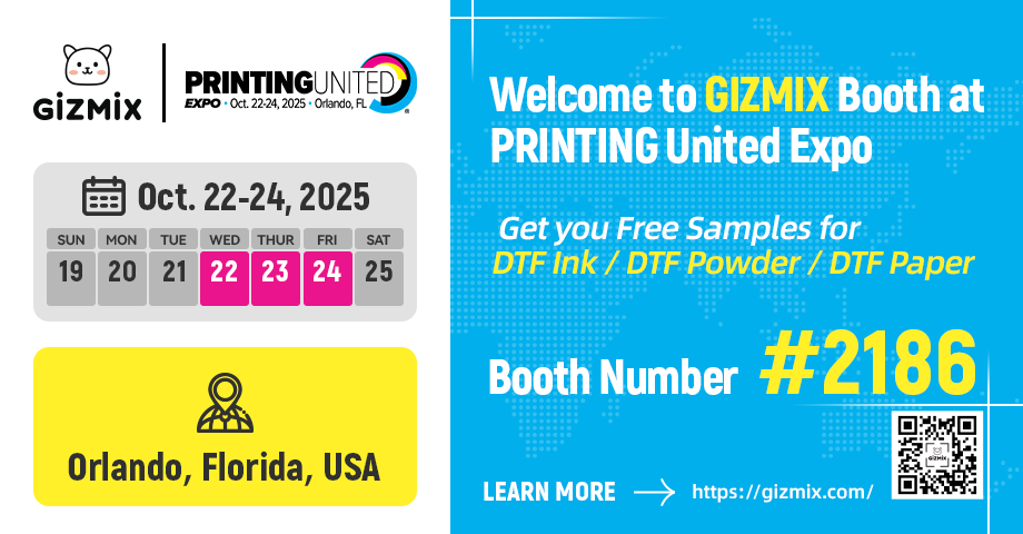 Microtec представит полный ассортимент расходных материалов для DTF и термотрансфера на выставке PRINTING United Expo 2025 в США