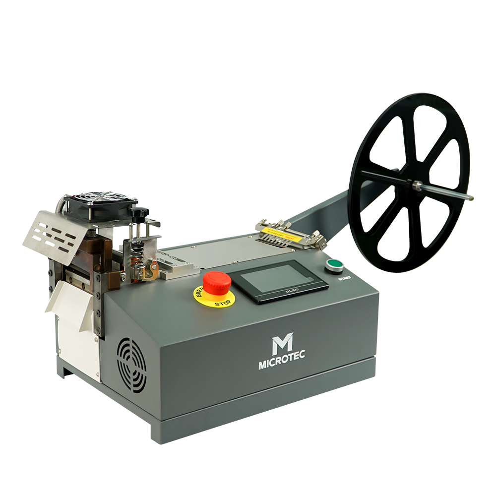 Автоматическая машина для резки ленты KP-100 (горячая и холодная резка)