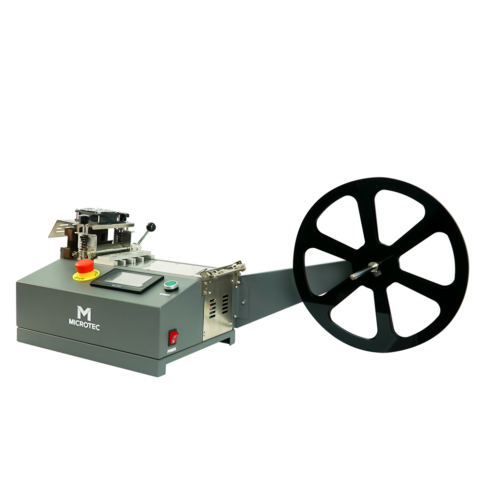 Автоматическая машина для резки ленты KP-100 (горячая и холодная резка)