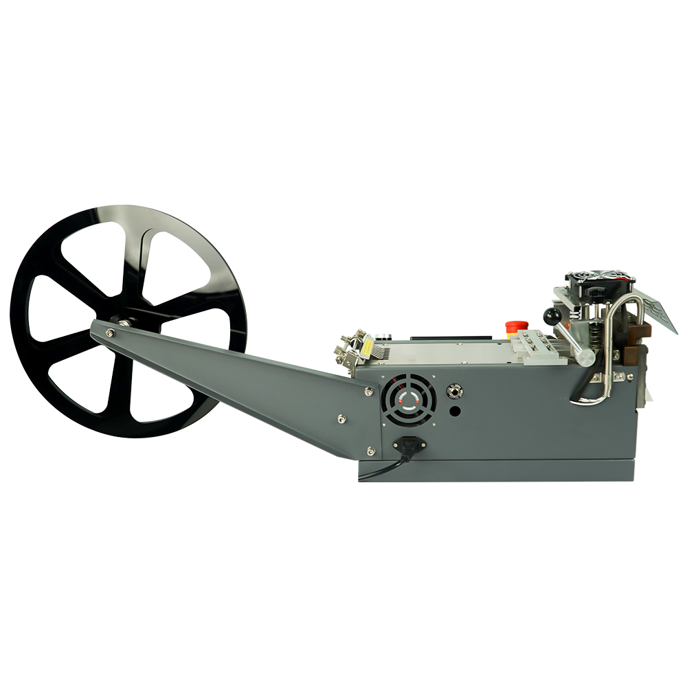 Автоматическая машина для резки ленты KP-100 (горячая и холодная резка)