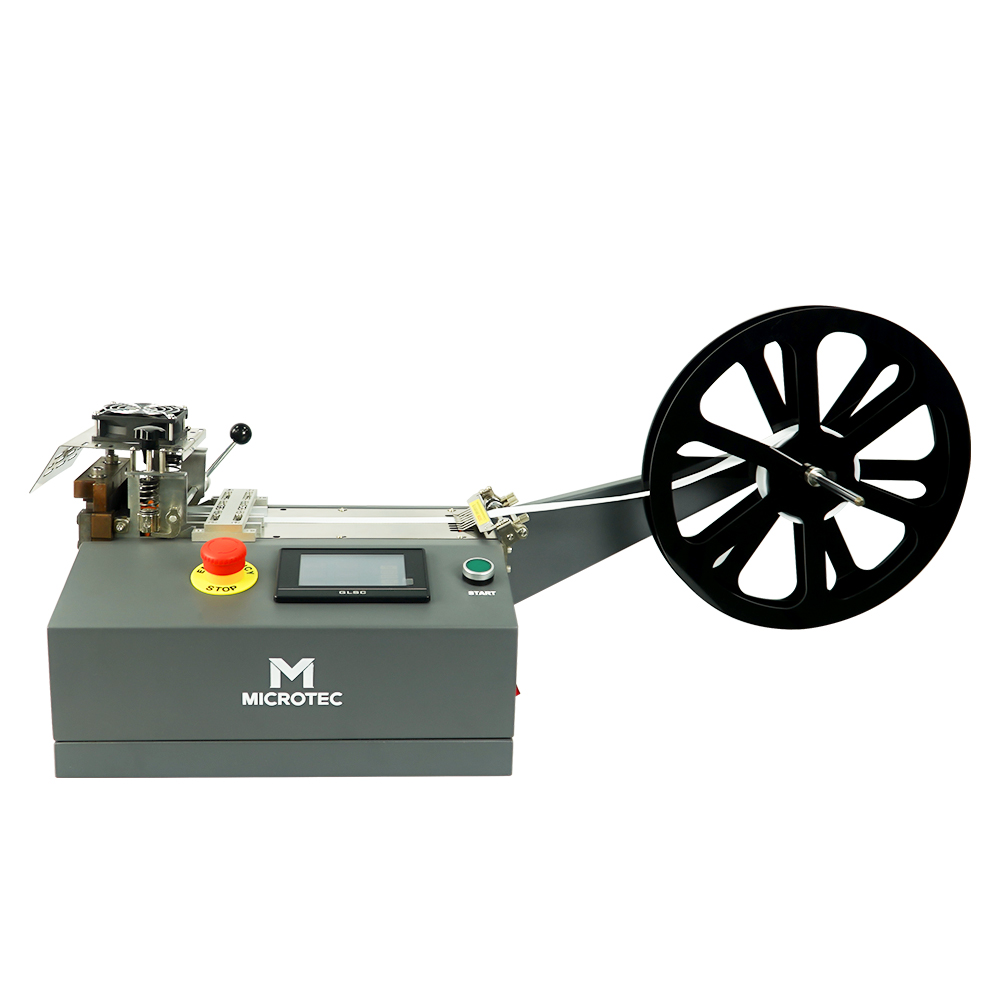 Автоматическая машина для резки ленты KP-100 (горячая и холодная резка)