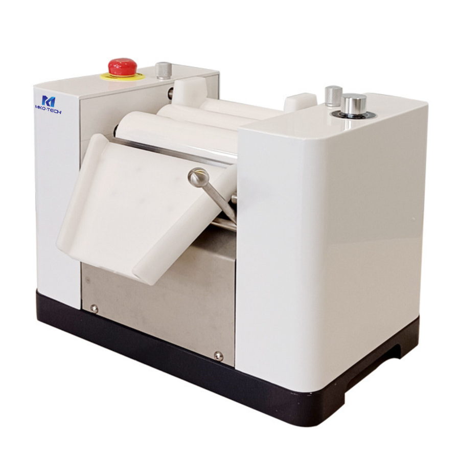 MK-8052TRM Лабораторная трёхвалковая мельница с роликами из циркония или сплава