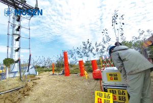 Испытание на выдерживаемое переменное напряжение кабеля 110 кВ серии 540 кВА/270 кВ