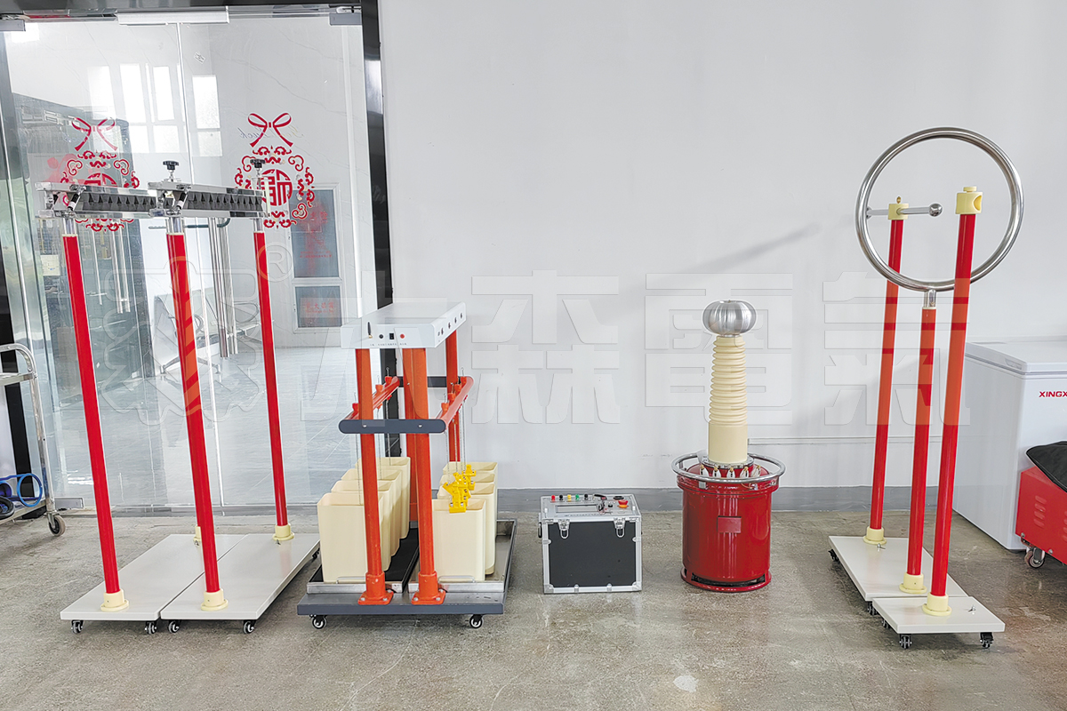 Увод у эксплуатацыю і прыёмка поўнага камплекта абсталявання для выпрабаванняў электраэнергіі для кліента з правінцыі Сычуань