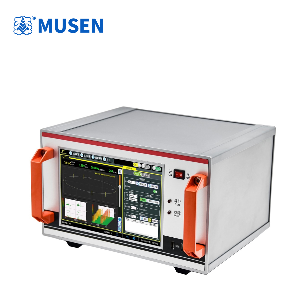 MSJF-6205 Двухканальный цифровой детектор частичных разрядов