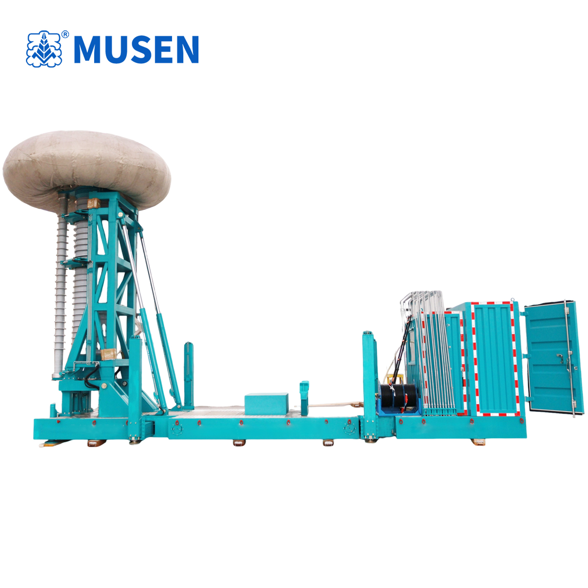 Устройство для резонансных испытаний без частичных разрядов, система резонансных испытаний переменного тока без частичных разрядов, система резонансных испытаний с частичным разрядом (однофазная 450 кВт)