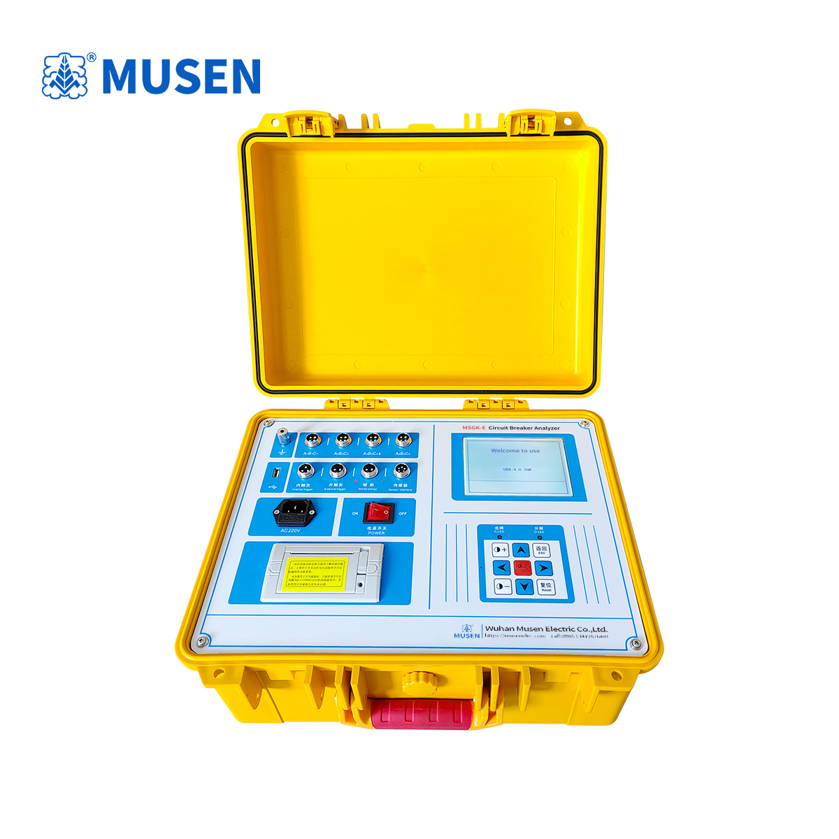 Анализатор/таймер автоматических выключателей