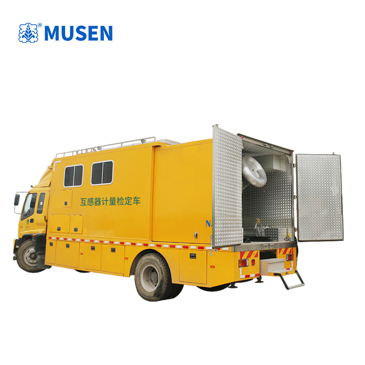 Камбінаваная выпрабавальная прылада MS-CZ, усталяваная на транспартным сродку, з высокім ціскам і нечастковым разрадам