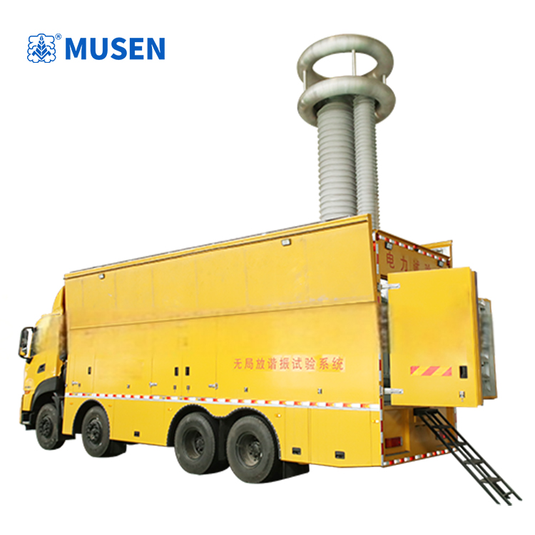 MSWJXZ (CZ) Інтэграваная сістэма выпрабаванняў на рэзананс з зменнай частатой, усталяваная на транспартным сродку, якая не мае частковых разрадаў