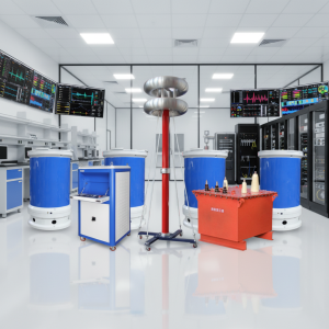 Система резонансных испытаний высоковольтного переменного тока