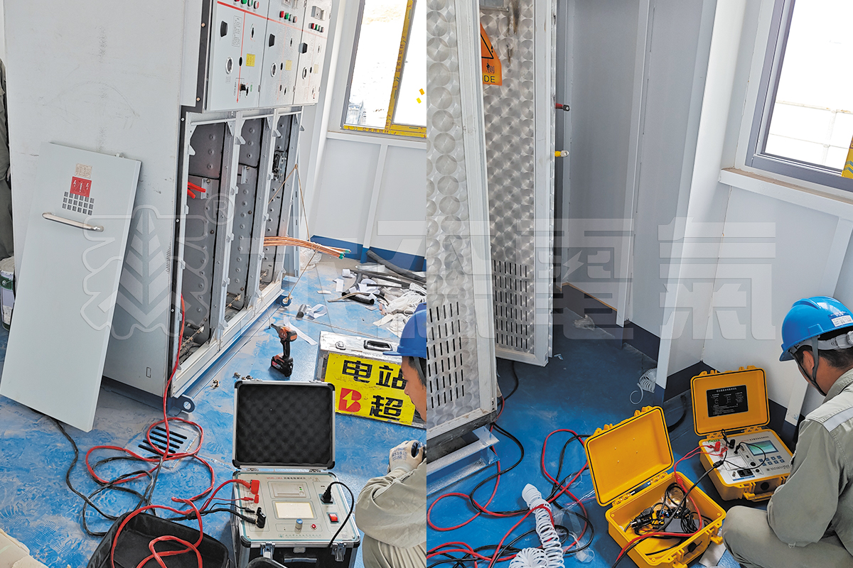 Профилактические испытания распределительного устройства 10 кВ Hanchuan Water