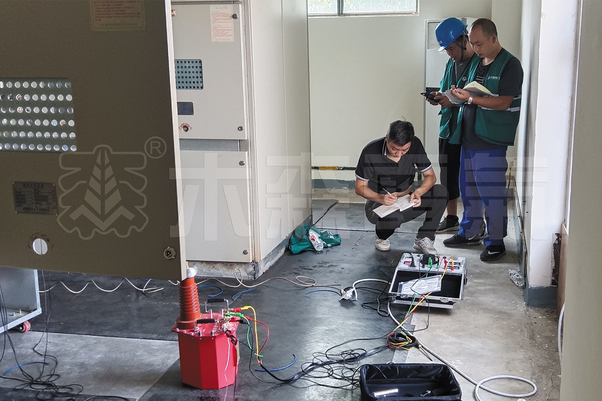 Приемка электрического испытательного оборудования заказчиком из Сычуани