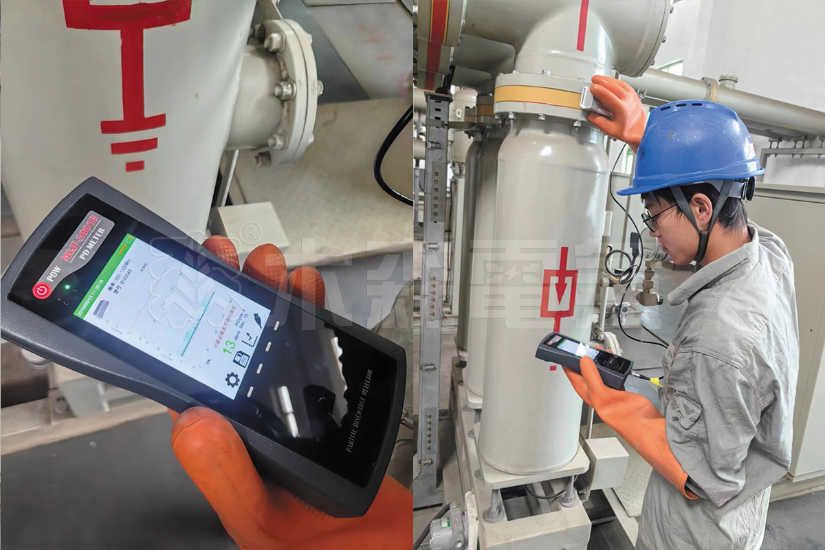 Тестер частичных разрядов — Измерение частичных разрядов в КРУЭ