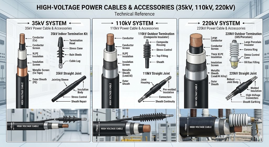 Как обеспечить надежность кабельных линий? Перечень заводских испытаний кабелей 110кВ/35кВ и принадлежностей
