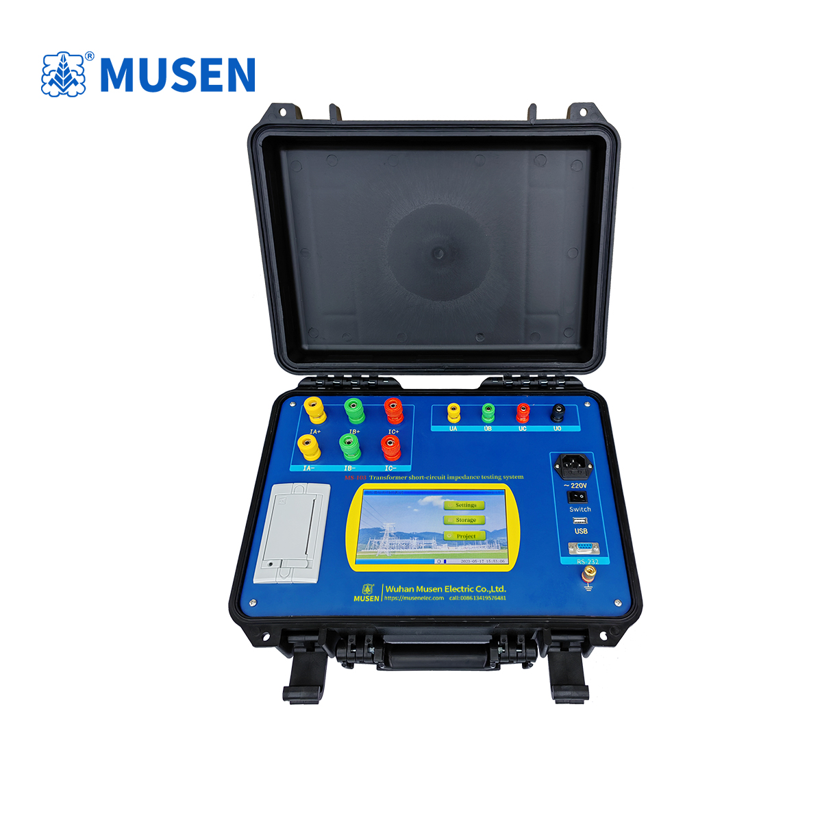 Тестер импеданса короткого замыкания трансформатора