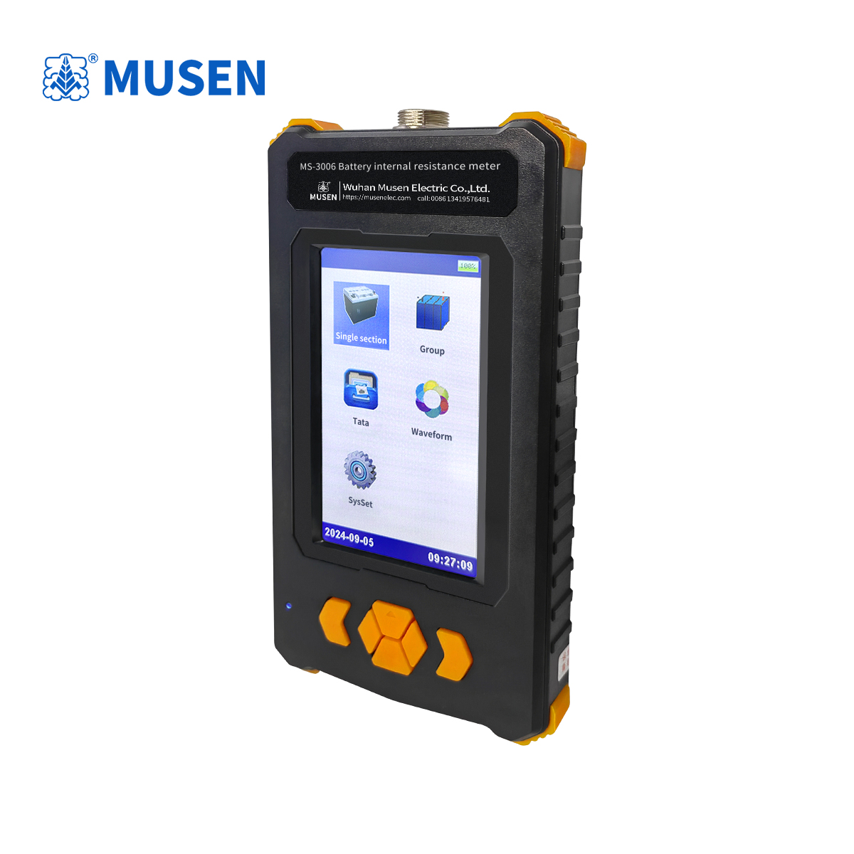 Тестер внутреннего сопротивления, тестер внутреннего сопротивления батареи, внутреннее сопротивление: 0,0 мОм-120 мОм, напряжение: 0,0 В-25 В