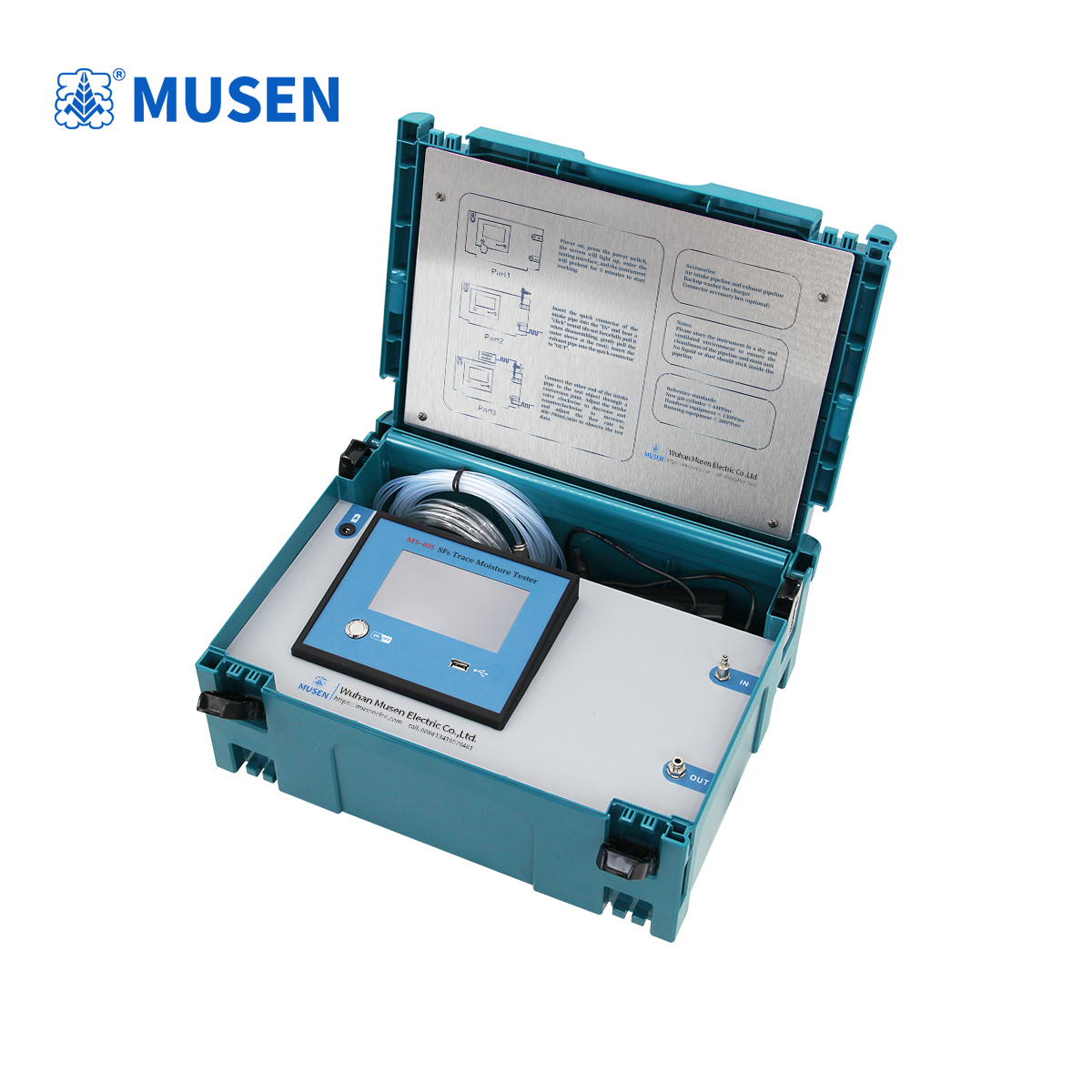 Измеритель точки росы газа SF6, анализатор следовой влажности, диапазон измерения: от -80℃ до +20℃