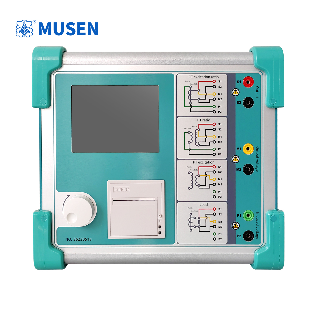Этот многофункциональный прибор для тестирования трансформаторов тока и напряжения,