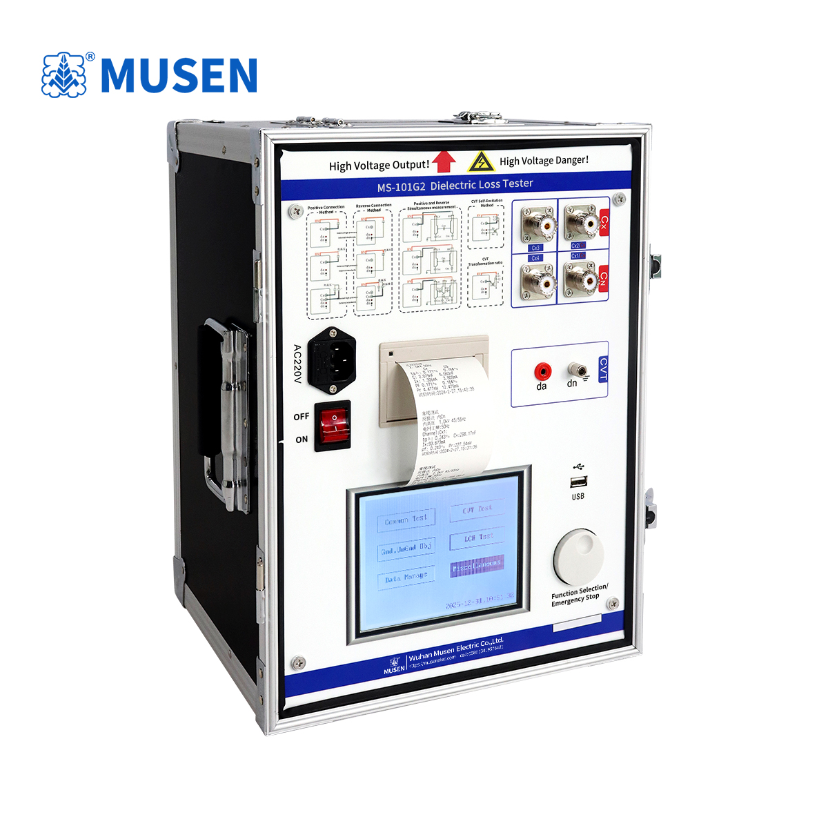 Измеритель диэлектрических потерь с защитой от помех, тестер диэлектрических потерь (tan δ), автоматический измеритель диэлектрических потерь с защитой от помех, 10 кВ