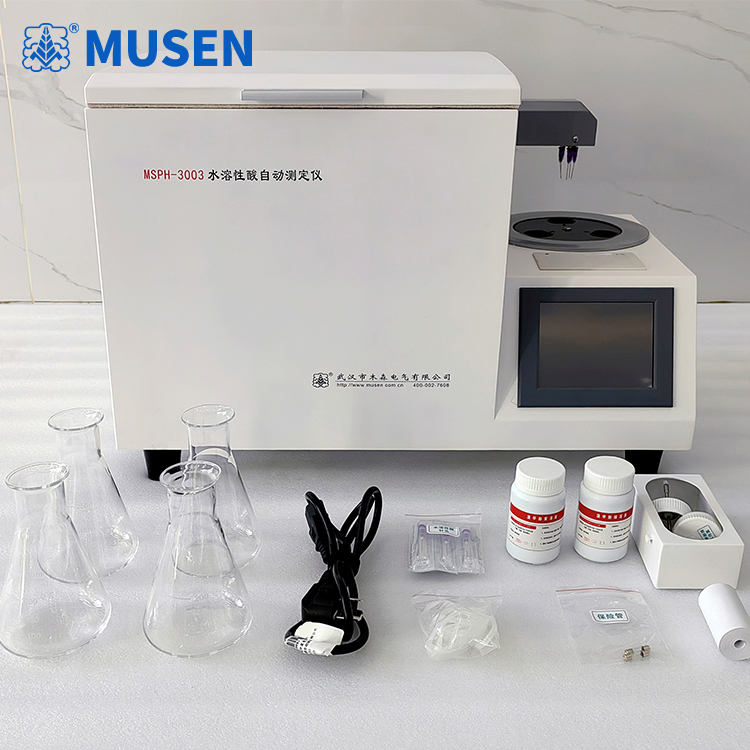 Тестер кислотного числа водорастворимых растворов — Руководство пользователя