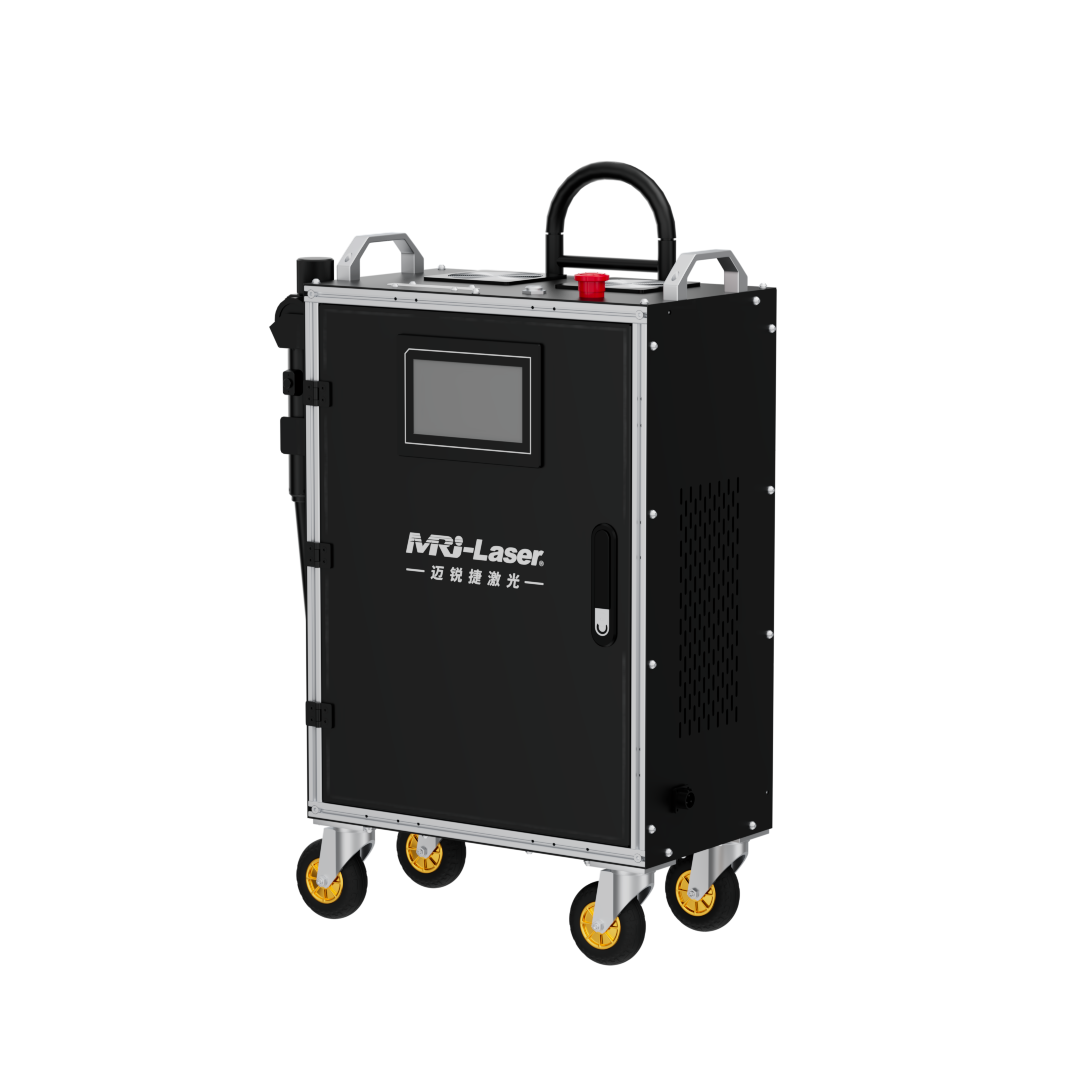 Импульсная лазерный очиститель-200W Очистка ржавчины тяговый тип