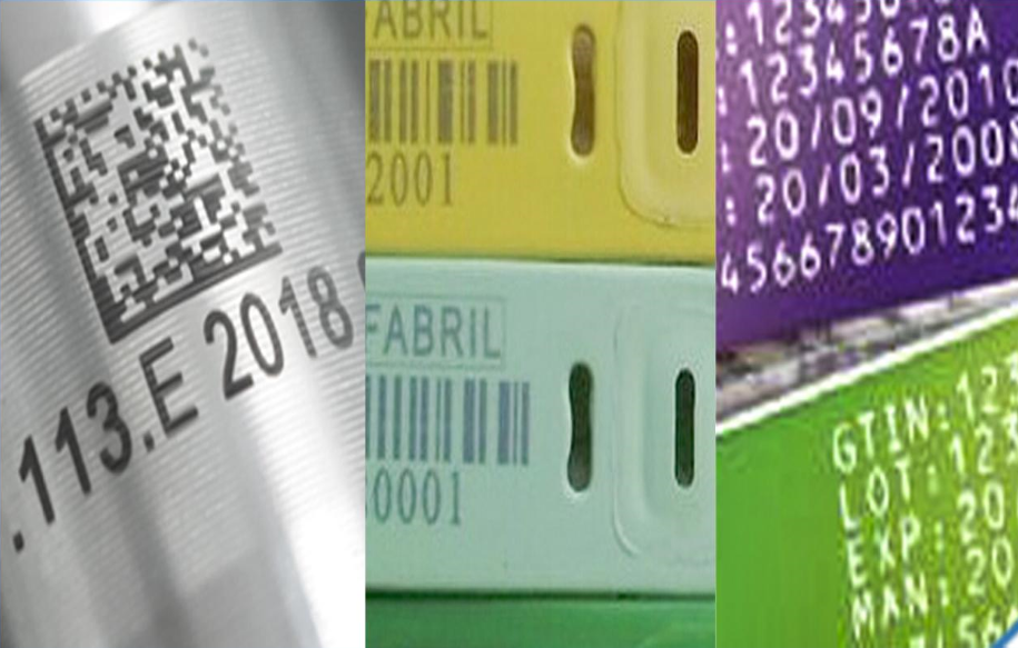 Машина для маркировки синим светом