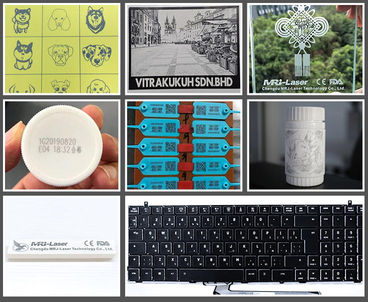 Образцы с УФ-маркировкой