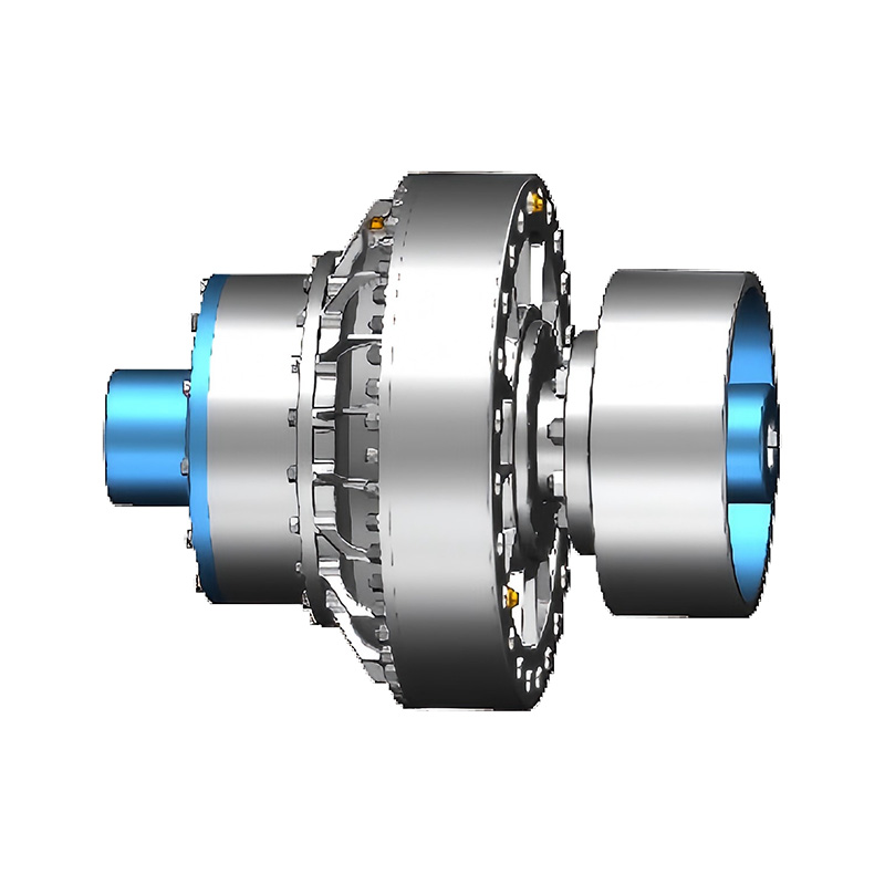 Гидравлическая муфта с тормозным колесом