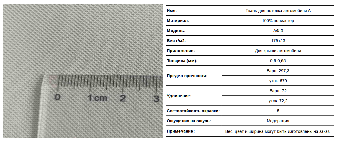 Автомобильная потолочная ткань (3)