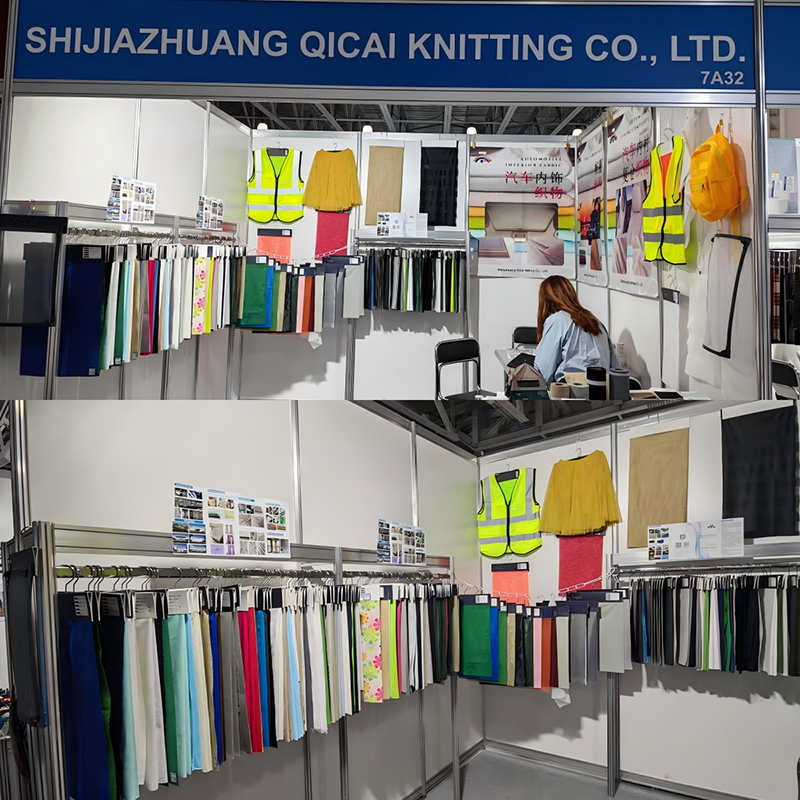 Компания «Шицзячжан Цайцай Трикотаж» представила свою продукцию на международной выставке; внимание посетителей привлекли различные виды функциональных тканей