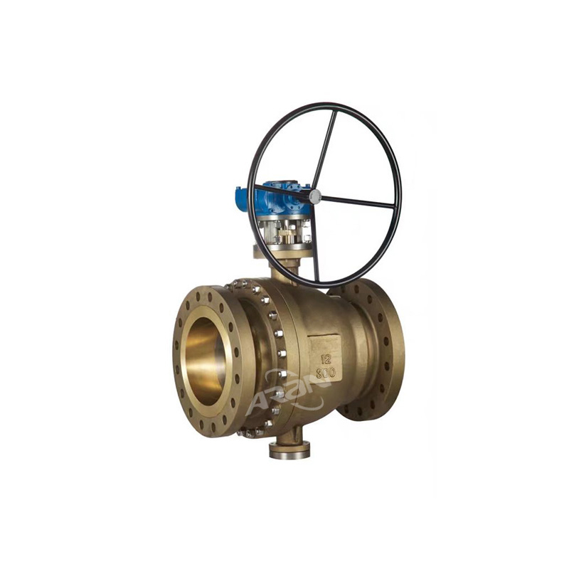 Бронзовый шаровой кран C95800 API6D