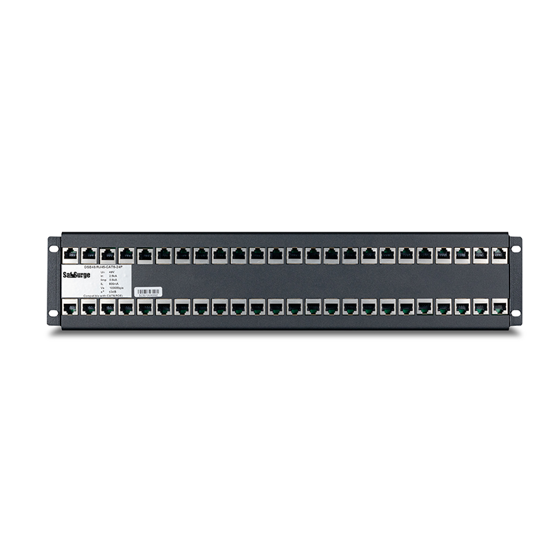 Защита Ethernet от перенапряжений — DSB48/RJ45-CAT6(POE) 24-портовый