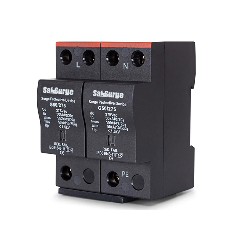 Защита от перенапряжения переменного тока класса 1 — Iimp 50kA Surge Protector — Серия G50
